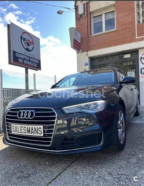 Usado Audi A6 190 CV (139 kW) 2015 Negro Berlina