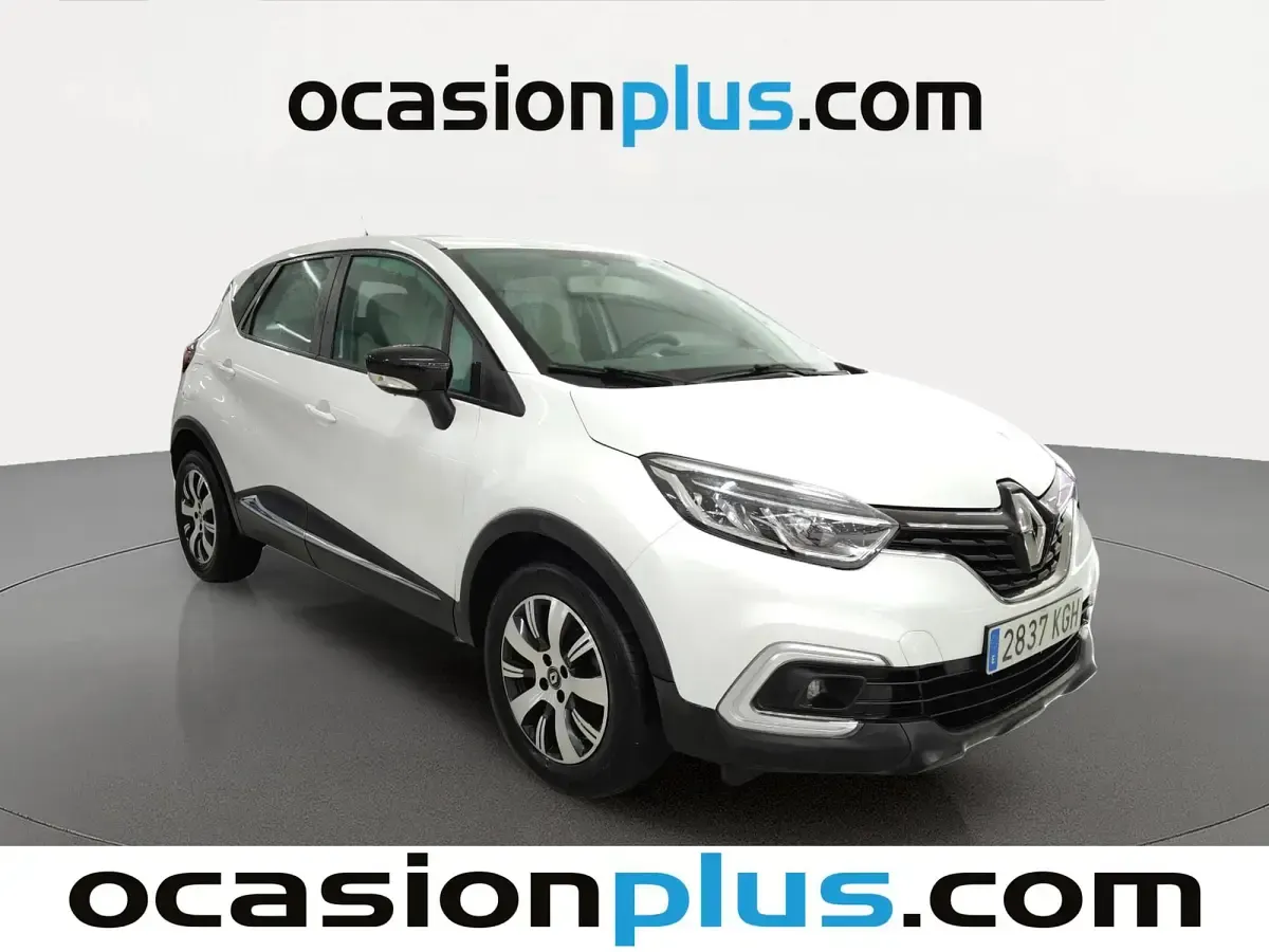 Usado Renault Captur Intens 90 CV (66 kW) 2017 Azul SUV