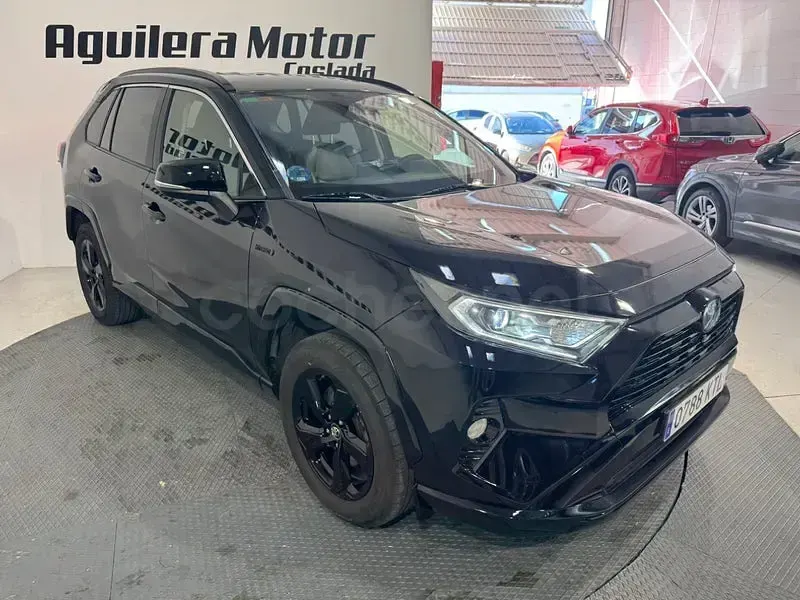 Usado Toyota RAV4 Hybrid Luxury 218 CV (160 kW) 2019 Negro SUV