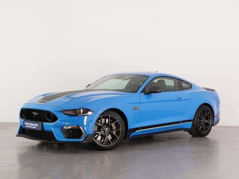 Azul Usado 2023 Ford Mustang Fastback Coupe | 65.900 € (Caro) - Imagen 1/4