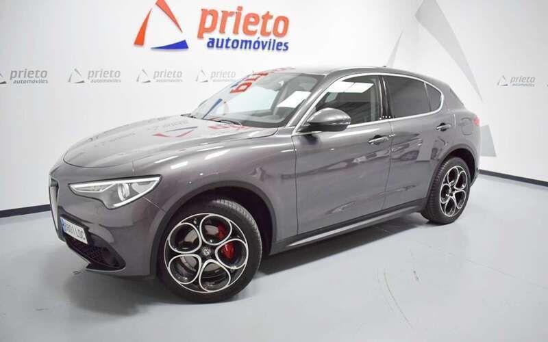 Gris Usado 2020 Alfa Romeo Stelvio Executive SUV | 25.900 € (Buen precio) - Imagen 1/4
