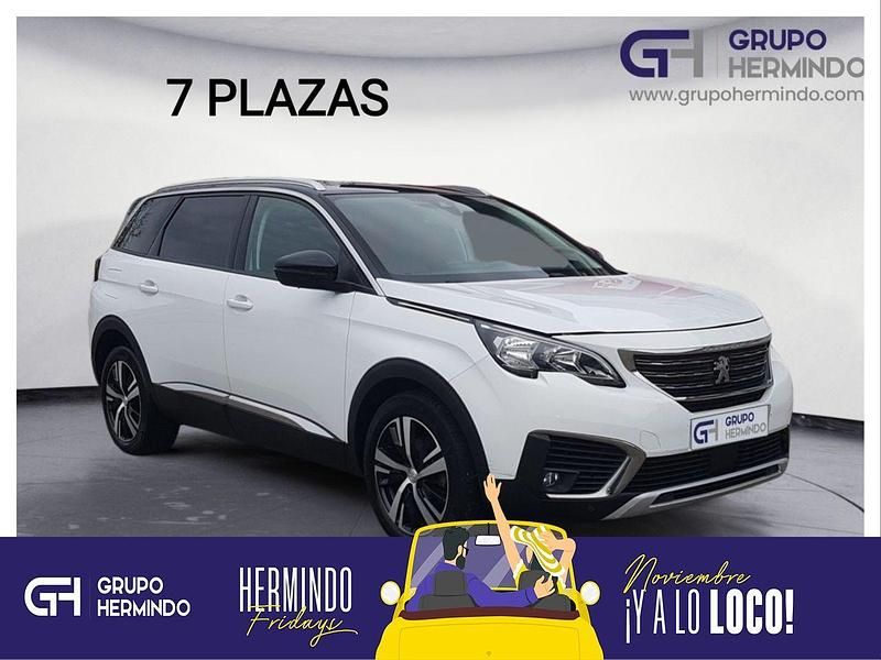 Blanco Usado 2020 Peugeot 5008 Allure Monovolumen | 22.500 € (Precio justo) - Imagen 1/4