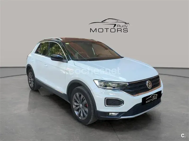 Usado VW T-Roc Sportline 150 CV (110 kW) 2018 Blanco SUV