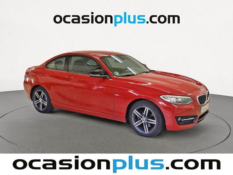 Usado BMW 220 190 CV (139 kW) 2015 Rojo Coupe