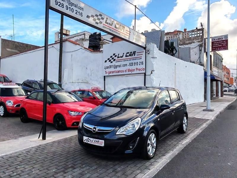 Usado Opel Corsa Selective 85 CV (62 kW) 2012 Azul Berlina