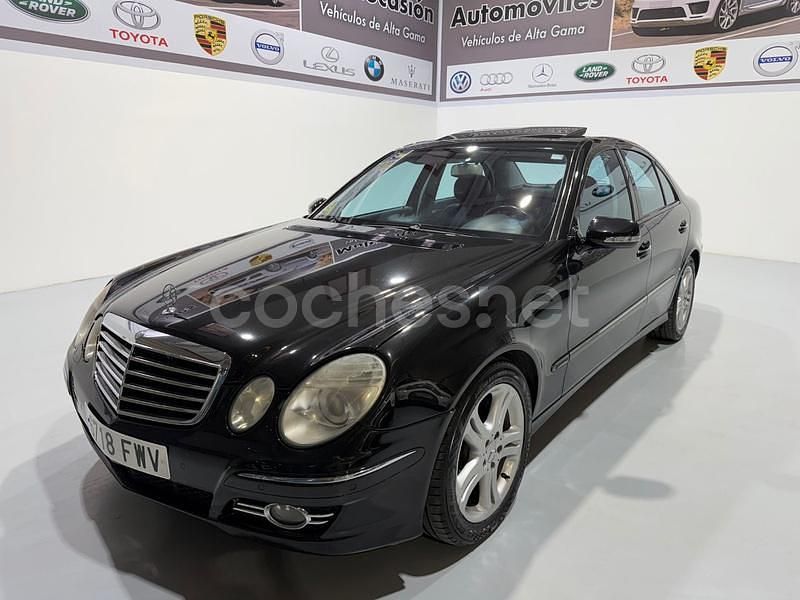 Negro Usado 2007 Mercedes E280 Avantgarde Berlina | 5990 € (Precio justo) - Imagen 1/4