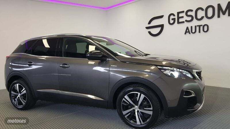Marrón Usado 2018 Peugeot 3008 GT-line SUV | 21.900 € (Caro) - Imagen 1/4