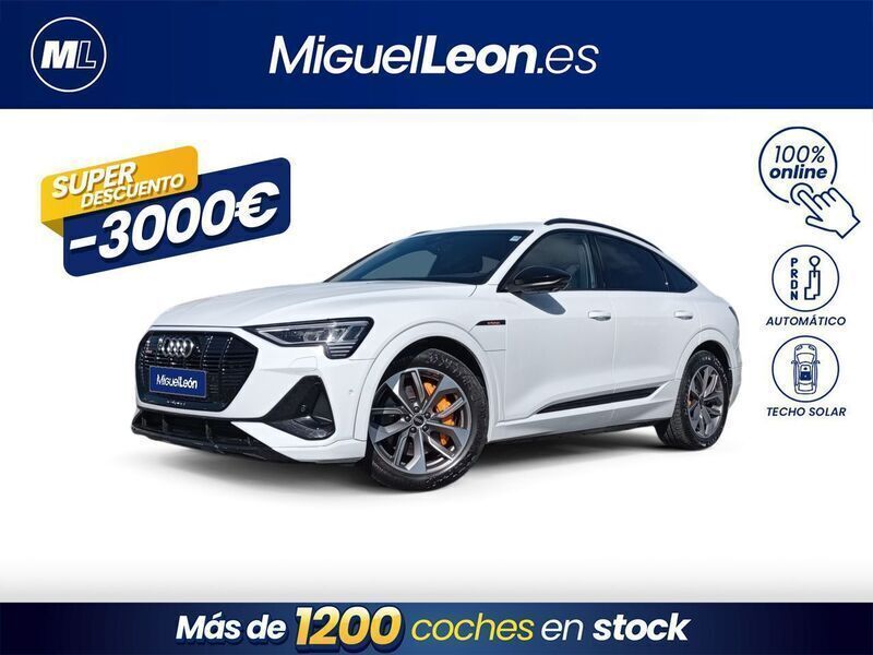 Blanco Usado 2021 Audi e-tron S-Line SUV | 34.985 € (Super precio) - Imagen 1/3