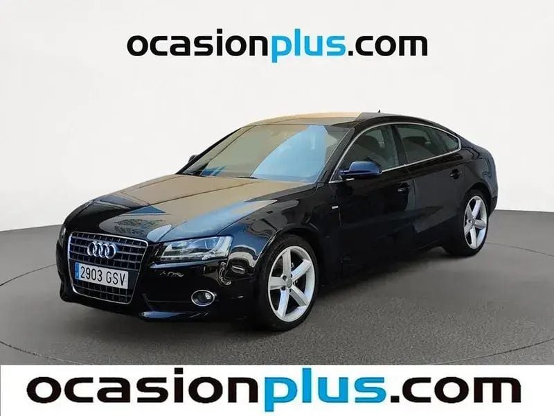 Negro Usado 2010 Audi A5 Sportback Berlina | 10.290 € (Super precio) - Imagen 1/4