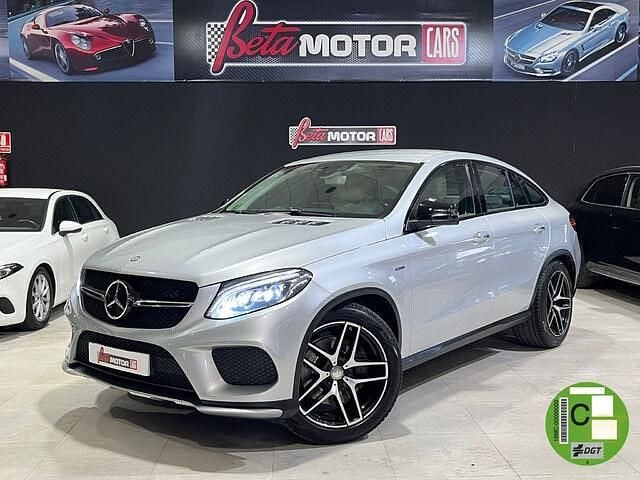 Usado Mercedes GLE450 AMG AMG 367 CV (269 kW) 2016 Gris / plata Coupe