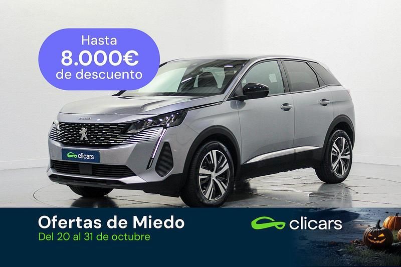 Gris Usado 2024 Peugeot 3008 Allure SUV | 18.490 € (Precio justo) - Imagen 1/4