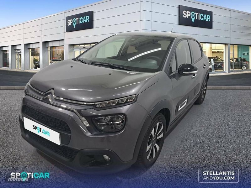 Gris Usado 2023 Citroën C3 PureTech Utilitario | 17.590 € (Caro) - Imagen 1/4