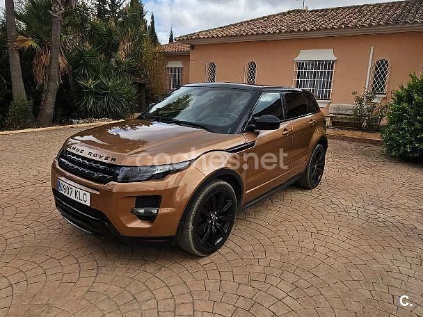 Negro Usado 2014 Land Rover Range Rover evoque Prestige SUV | 14.800 € (Buen precio) - Imagen 1/4