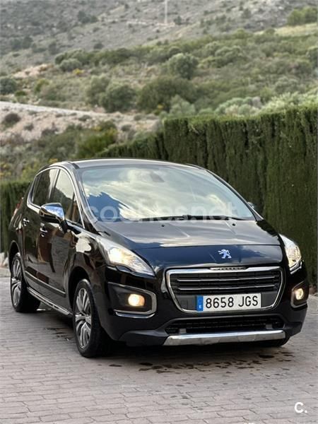 Negro Usado 2015 Peugeot 3008 Style Berlina | 8200 € (Buen precio) - Imagen 1/4