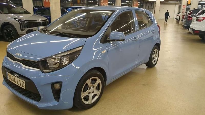Azul Usado 2021 Kia Picanto Utilitario | 10.490 € (Precio justo) - Imagen 1/3