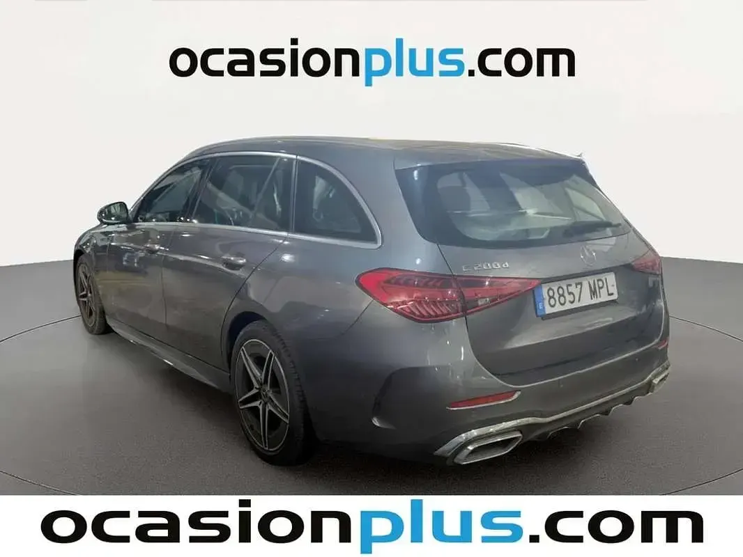 Usado Mercedes C200 163 CV (119 kW) 2024 Gris Familiar