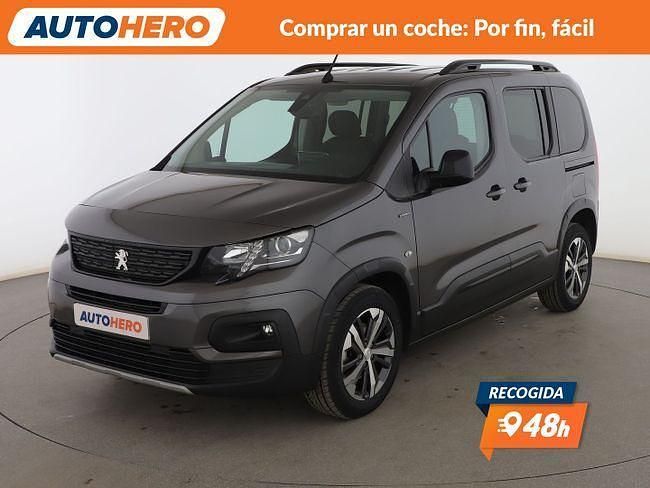 Gris Usado 2020 Peugeot Rifter GT-line Monovolumen | 20.899 € (Precio justo) - Imagen 1/3