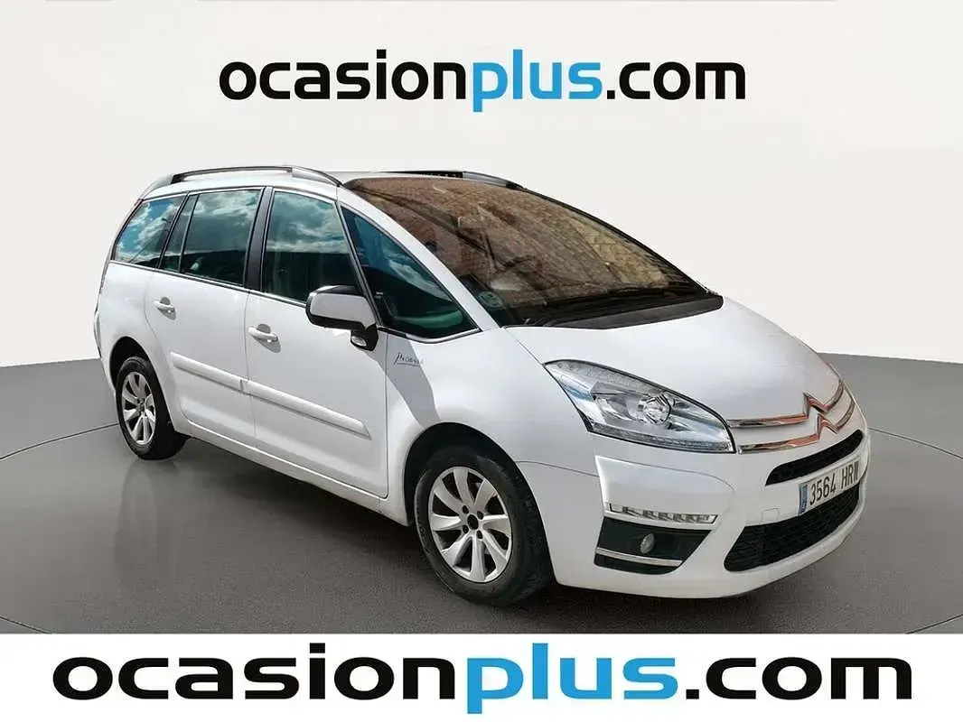 Usado Citroën Grand C4 Picasso Seduction 111 CV (81 kW) 2013 Blanco Monovolumen