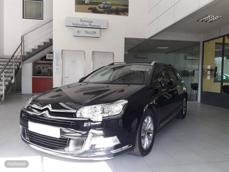 Negro Usado 2015 Citroën C5 Exclusive Familiar | 17.500 € - Imagen 1/4