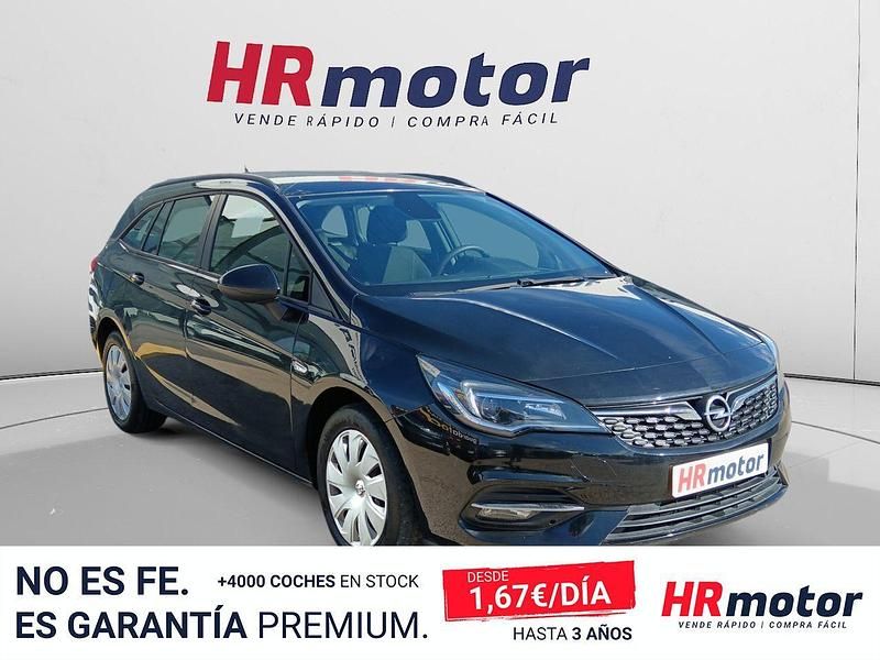 Usado Opel Astra S 110 CV (80 kW) 2020 Negro Familiar