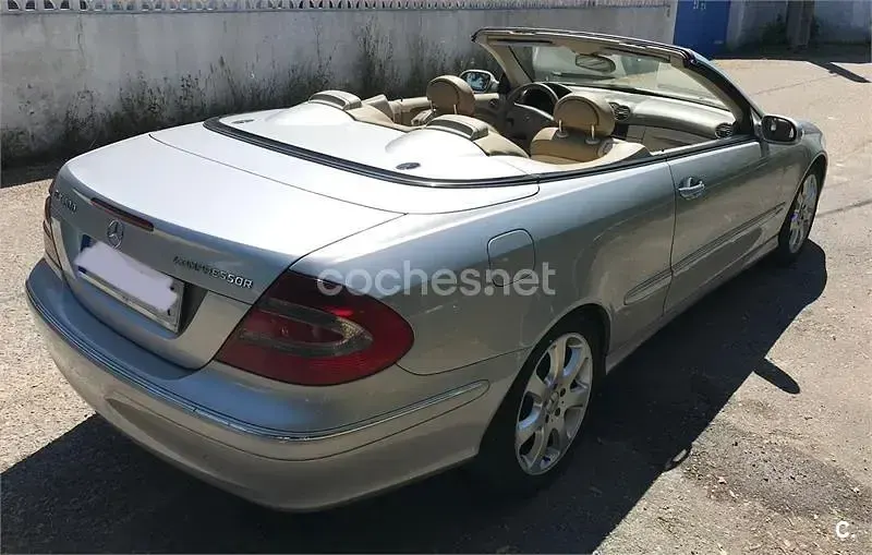 Usado Mercedes CLK200 Elegance 163 CV (119 kW) 2004 Gris / plata Descapotable