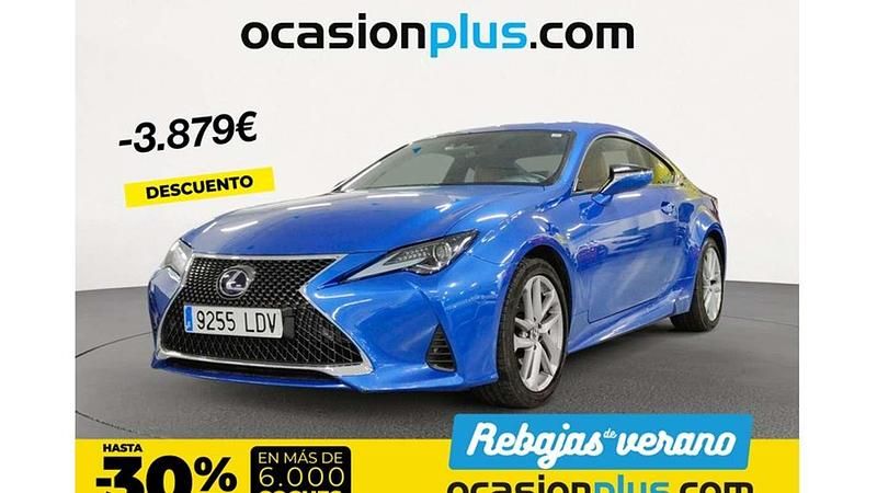 Azul Usado 2020 Lexus RC300h Executive Line Coupe | 38.791 € (Precio justo) - Imagen 1/4