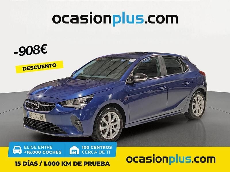 Azul Usado 2021 Opel Corsa Edition Berlina | 9990 € (Buen precio) - Imagen 1/4