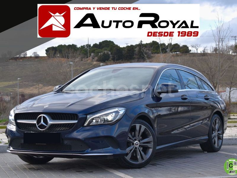 Azul (cavansita) Usado 2018 Mercedes CLA180 Shooting Brake Urban Familiar | 22.500 € (Un poco caro) - Imagen 1/4