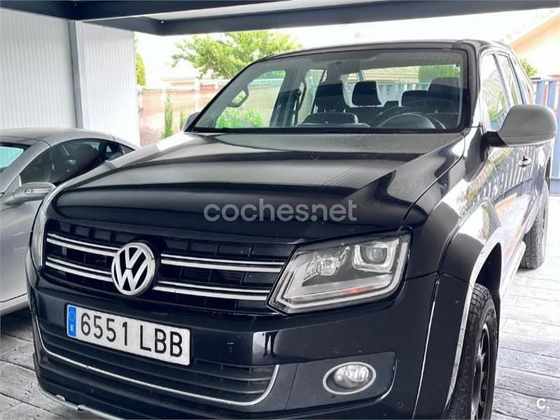 Negro Usado 2015 VW Amarok Canyon Recogida | 20.200 € (Precio justo) - Imagen 1/4