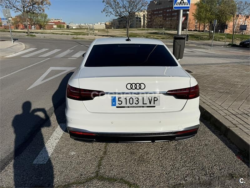 Usado Audi A4 S-Line 163 CV (119 kW) 2021 Blanco Berlina