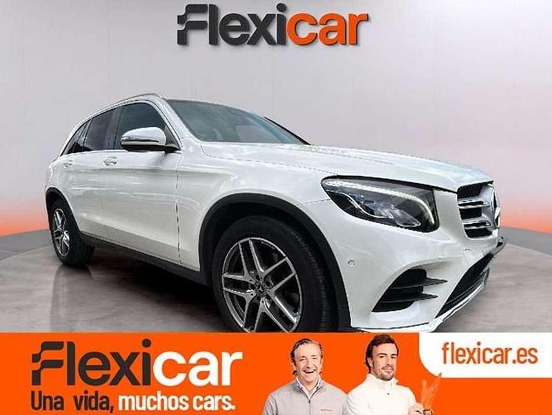 Blanco Usado 2017 Mercedes GLC250 AMG line SUV | 26.990 € - Imagen 1/4