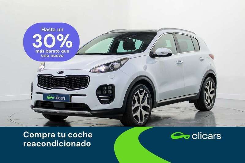 Blanco Usado 2018 Kia Sportage GT-Line SUV | 17.090 € (Buen precio) - Imagen 1/4