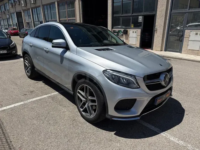 Usado Mercedes GLE350 258 CV (189 kW) 2018 Gris / plata SUV