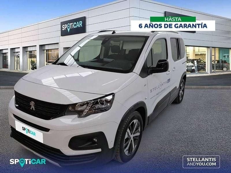 Blanco Usado 2024 Peugeot e-Rifter GT Monovolumen | 23.700 € (Caro) - Imagen 1/4
