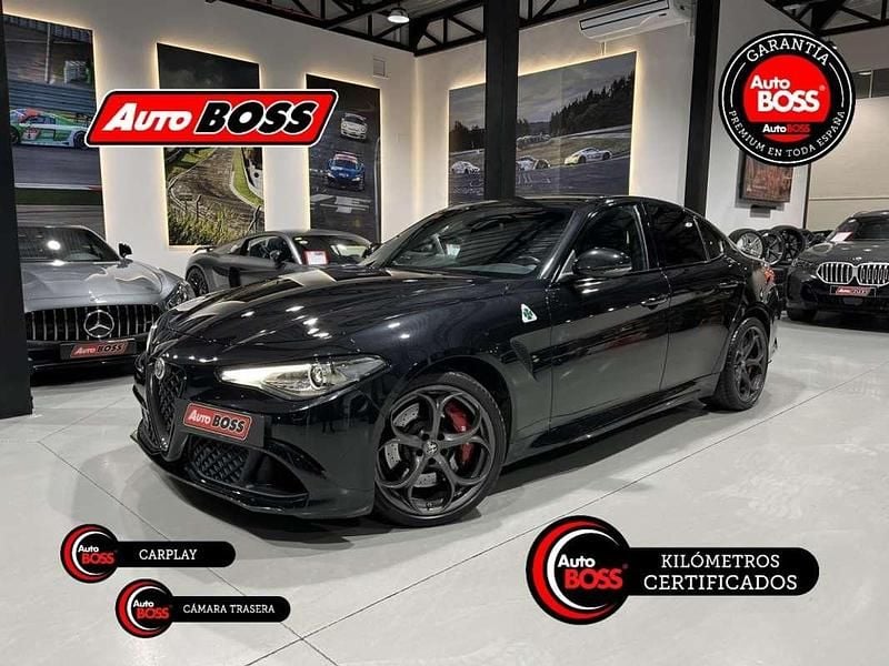 Usado Alfa Romeo Giulia Quadrifoglio 510 CV (375 kW) 2018 Negro Berlina