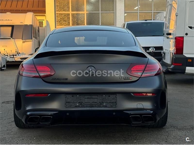 Usado Mercedes C63S AMG 510 CV (375 kW) 2019 Negro Coupe