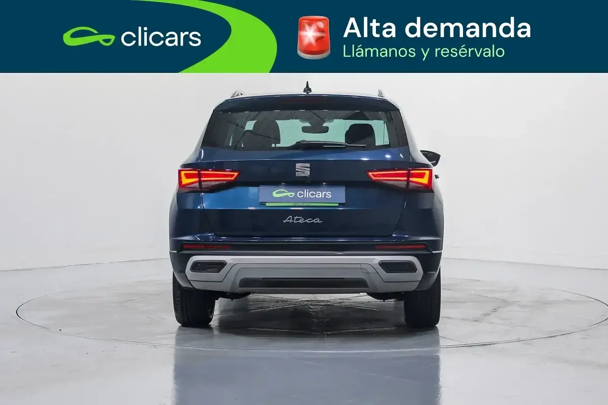Usado Seat Ateca Xperience 150 CV (110 kW) 2021 Azul SUV