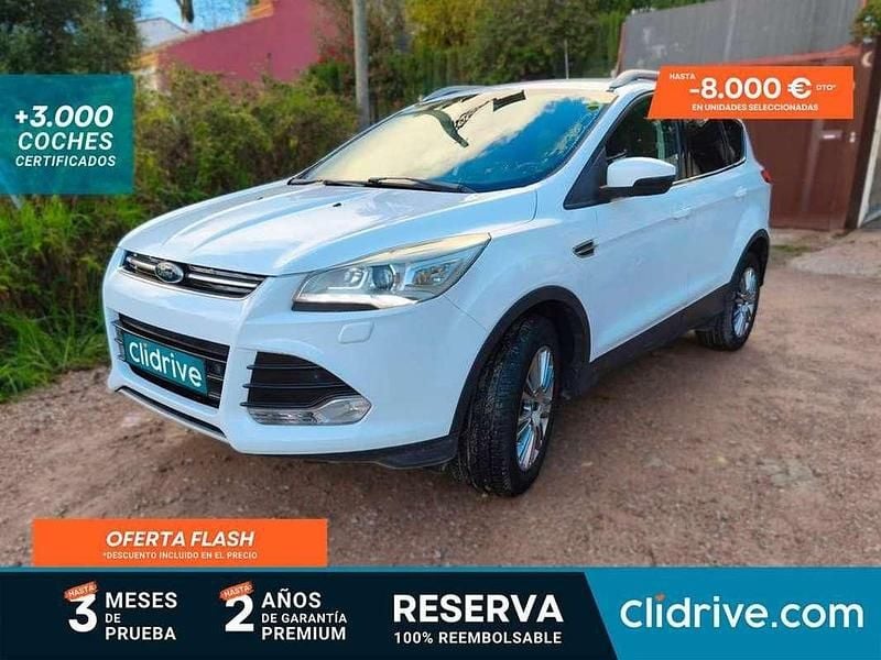 Blanco Usado 2013 Ford Kuga Titanium SUV | 9490 € (Precio justo) - Imagen 1/3