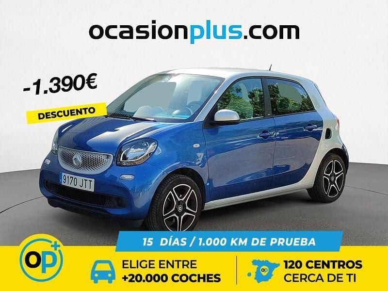 Usado Smart ForFour Proxy 71 CV (52 kW) 2016 Azul Utilitario
