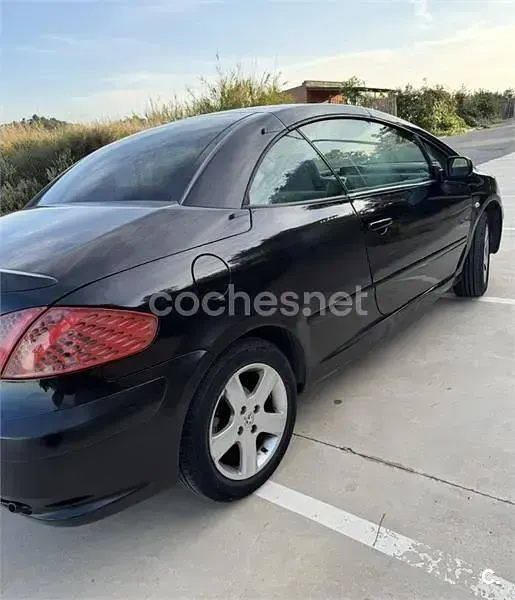 Usado Peugeot 307 CC 138 CV (101 kW) 2005 Negro Descapotable
