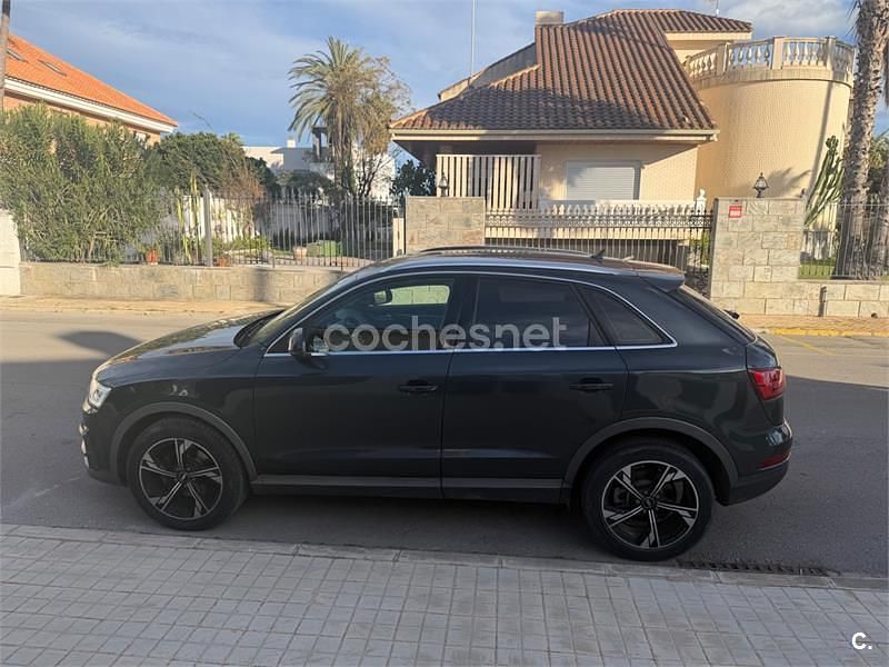 Usado Audi Q3 Sport 180 CV (132 kW) 2018 Negro SUV