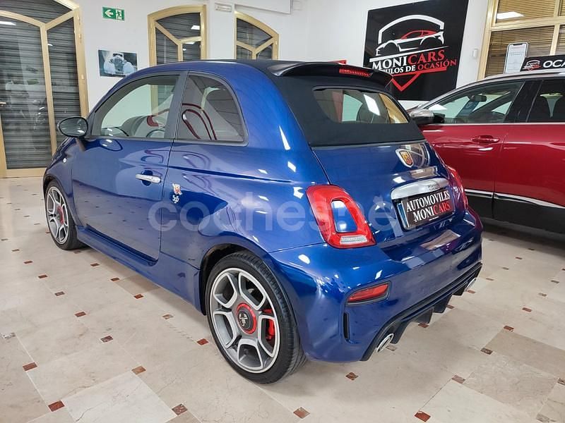 Usado Abarth 595C Turismo 165 CV (121 kW) 2021 Azul Descapotable