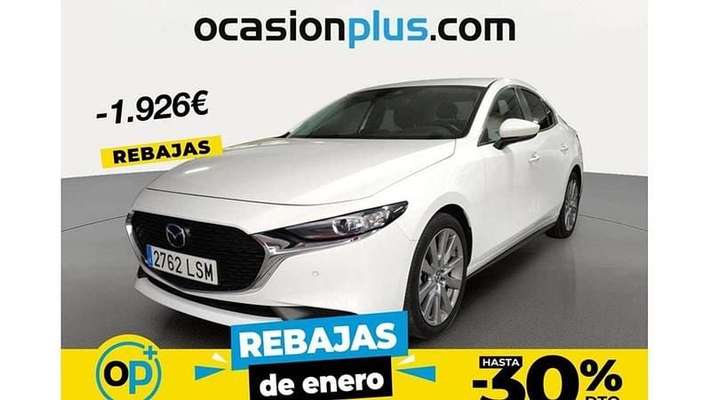 Blanco Usado 2021 Mazda 3 Berlina | 19.264 € (Super precio) - Imagen 1/4