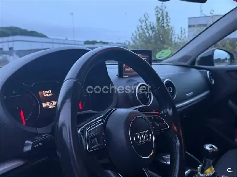 Usado Audi A3 110 CV (80 kW) 2016 Blanco Berlina