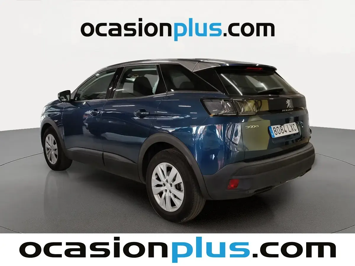 Usado Peugeot 3008 Active 131 CV (96 kW) 2022 Azul SUV
