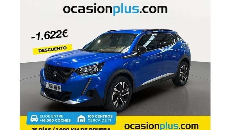 Azul Usado 2023 Peugeot 2008 Allure SUV | 12.696 € (Precio justo) - Imagen 1/4