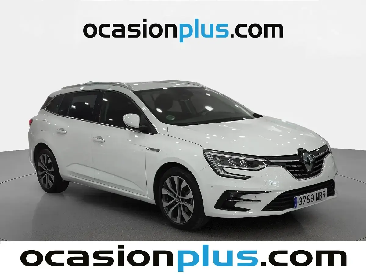 Usado Renault Mégane GrandTour Techno 140 CV (102 kW) 2022 Blanco Familiar