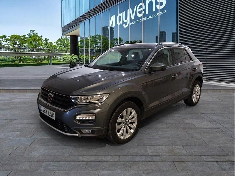 Gris Usado 2021 VW T-Roc Advance SUV | 23.700 € (Precio justo) - Imagen 1/4