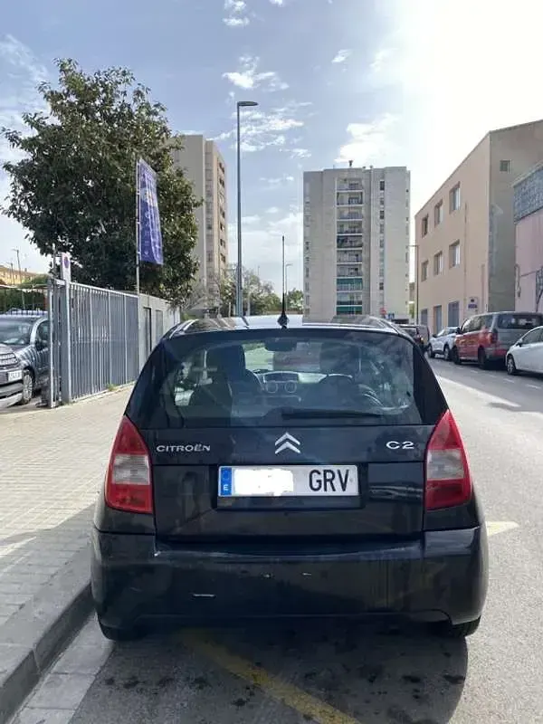 Usado Citroën C2 75 CV (55 kW) 2009 Negro Utilitario