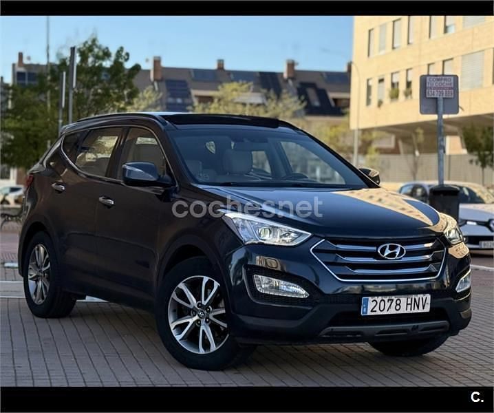 Usado Hyundai Santa Fe Style 197 CV (144 kW) 2013 Azul SUV